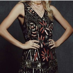 Free People | Love and Embellished Dress Size M
